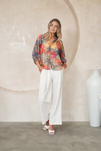 Fria The Label Baroque Rose Blouse
