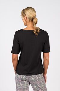 Vassalli Boat Neck Top