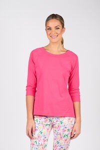 Vassalli Boat Neck 3-4 Sleeve Top