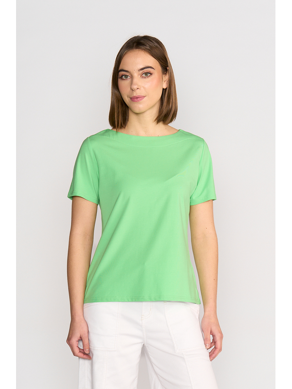 Vassalli Boat Neck Top