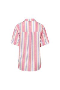 Vassalli Stripe Dropped Shoulder with Rounded Hem