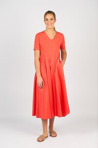 Vassalli Woven Detail T-Shirt Dress