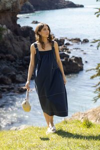 Vassalli Sleeveless Balloon Dress