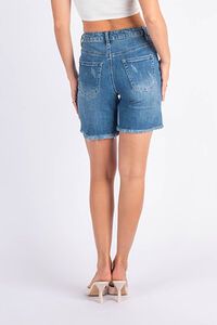 Wakee Raw Edge Denim Shorts