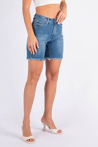 Wakee Raw Edge Denim Shorts