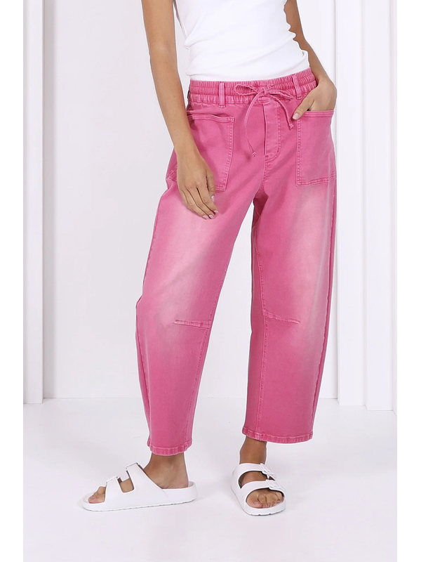 Monaco Leo Colour Barrel Jean 