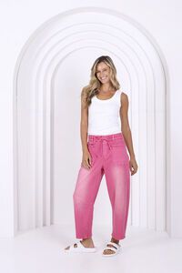 Monaco Leo Colour Barrel Jean 