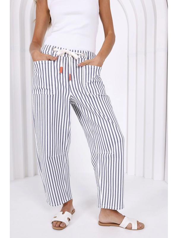 Monaco Carter Barrel Stripe Jean