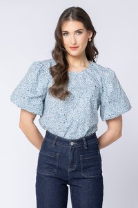 Seeking Lola Sapphire Saffron Knowing Top