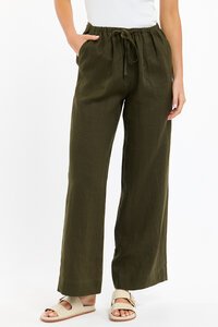 365 Days Perry Linen Drawcord Pant