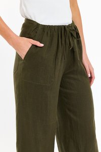 365 Days Perry Linen Drawcord Pant