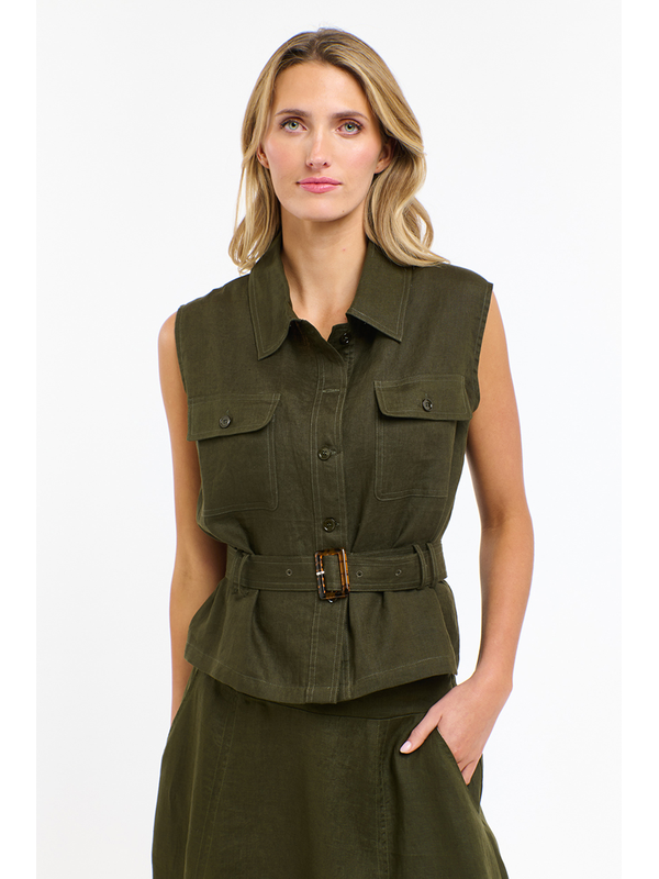 365 Days Perry Linen Vest