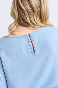 Elm Della Chambray Top
