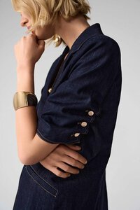 Joseph Ribkoff Denim Fitted Blazer