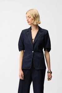 Joseph Ribkoff Denim Fitted Blazer