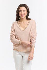 Italian Star Lurex College Knit