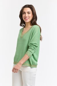 Italian Star Lurex College Knit