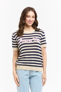 Urban Luxury Amore Mio Striped Sweater