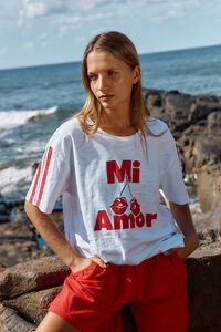 Betty Basics Print Relax Boxy Tee