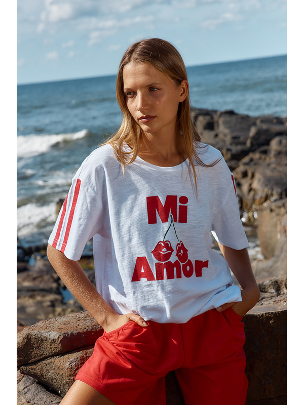 Betty Basics Print Relax Boxy Tee