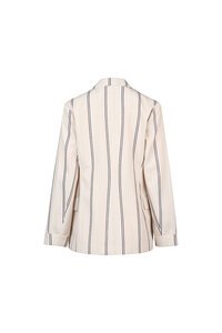 Vassalli 3-4 Sleeve Open Blazer - Safari