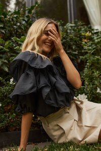 Fate + Becker Celeste Ruffled Blouse