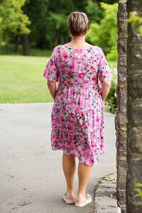 Glam Pink Zephyr Dress