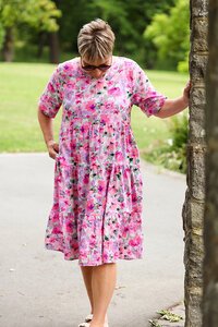 Glam Pink Zephyr Dress