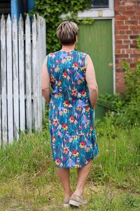 Glam Tidal Bouquet Dress