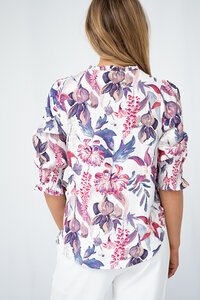 Fria The Label Hyacinth Gather Detail Blouse