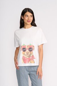 Foil Boxy SS Woofmas Tee