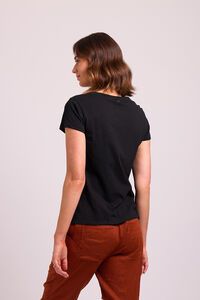 Foil Plain Double Up Tee