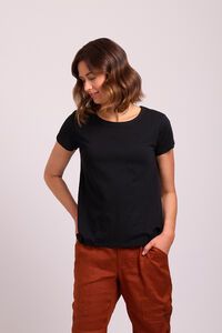 Foil Plain Double Up Tee