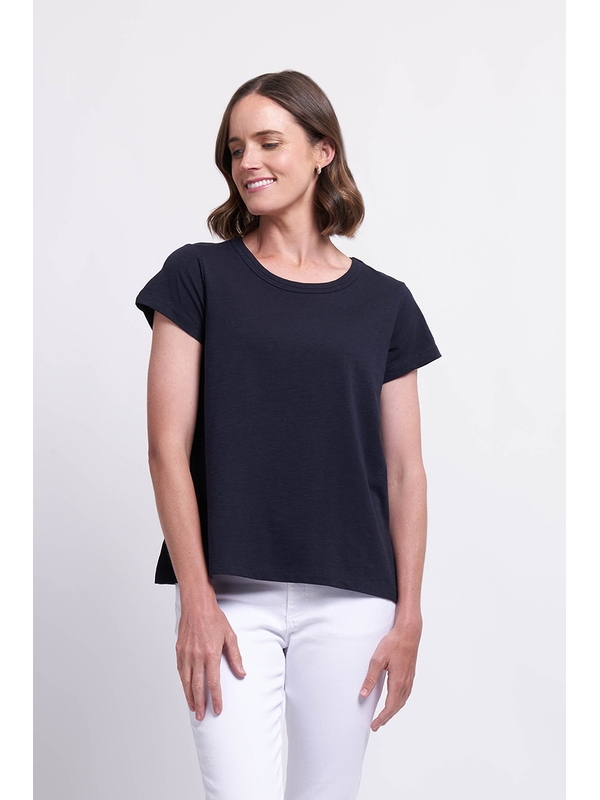 Foil Plain Double Up Tee