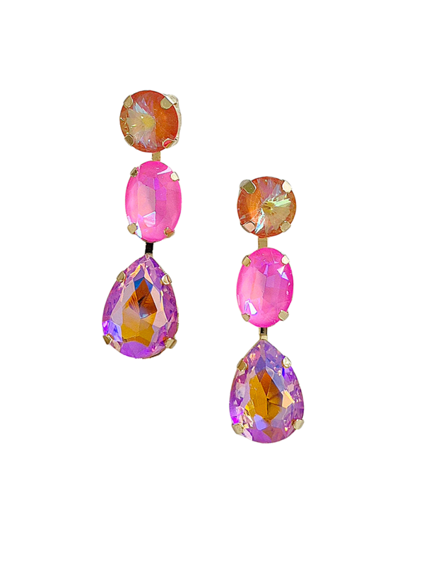 Zoda Statement Gem Earring Multi
