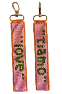 Zoda Beaded Keychain Tiamo Love