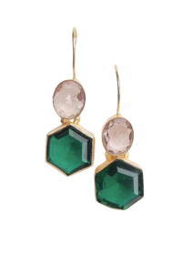 Zoda Gold Drop Earring