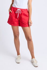 Elm Emma Relaxed Short Poppy