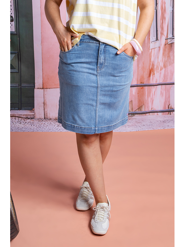 Elm Birdie Denim Skirt
