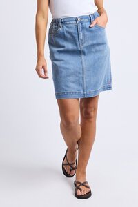 Elm Birdie Denim Skirt
