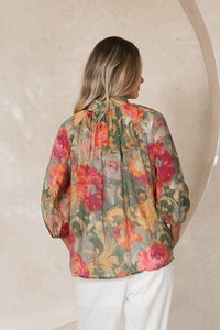 Fria The Label Baroque Rose Blouse