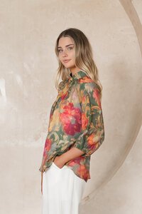 Fria The Label Baroque Rose Blouse
