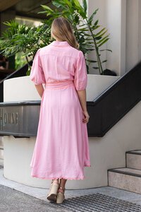 Fria The Label Godet Midi Dress