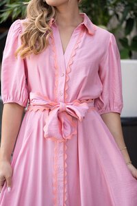 Fria The Label Godet Midi Dress