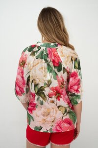 Fria The Label Peony Floral Blouse