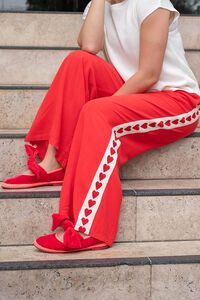 Fria The Label Heart Tape Pants