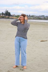 Foil Essential Crew Neck Top