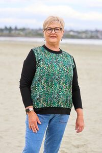 Memo Contrasting Front Top