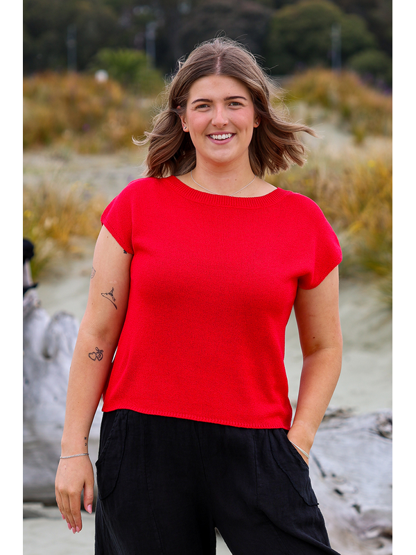 Fria The Label Knit Top