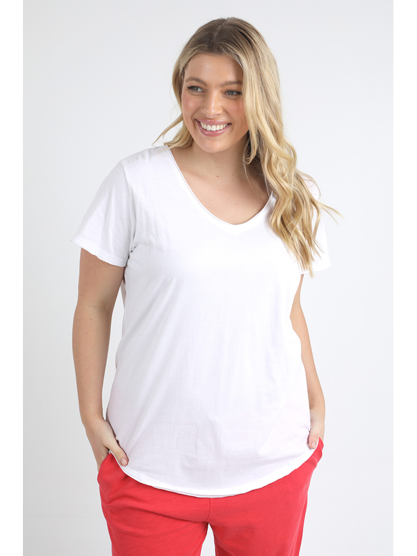 Elm Fundamental Vee Tee